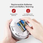 X-Sense CO Melder mit Digitalanzeige, Kohlenmonoxidmelder, akkurater Sensor mit 10-Jahren Lebensdauer, Batterie austauschbar, BSI Zertifiziert nach EN 50291, CO03D – Bild 6