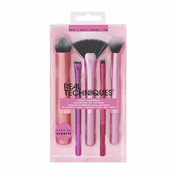 Real Techniques Artist Essentials Vollständiges Make-up-Pinselset für das Gesicht für Make-up-Artist-Looks
