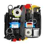 Jungle Monkey, Survival Kit, 13 teiligiges Premium Set, Messer, Taschenlampe, Outdoor Set, Ausrüstung für Wandern & Camping, Kit Survivalkit Equipment, Optimal ausgestattet