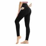 Persit Damen Leggings, Blickdicht Sporthose High Waist Yoga Leggings mit Taschen