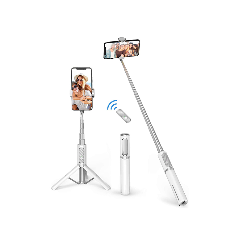 Mini Selfie-Stick 3 in 1 Erweiterbar Handy Stative