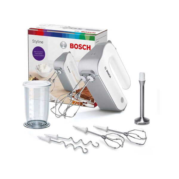 Bosch Handrührer Styline MFQ4075DE - weiss/silber