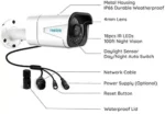 Reolink 4K Ultra HD PoE IP Kamera Aussen, 8MP – Bild 2