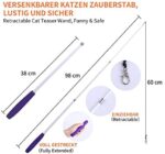 Katzen Spielzeug, Federspielzeug 16 Stück – Bild 3