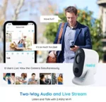 Reolink Argus 3 Akku Kamera Aussen/Innen mit Spotlights – Bild 7
