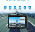 Pro 4K Touch WiFi GPS Dashcam und Rückfahrkamera mit App für Android und iOS – Bild 5