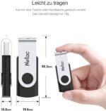 Netac USB Stick, 3.0 Flash Laufwerk bis zu 90MB/Sek, 360° – Bild 6