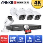 ANNKE FC800 4K Ultra HD Überwachungskamera Set mit 24/7 Vollfarb-Nachtsicht Überwachungssystem für den Aussen/Innen – Bild 2