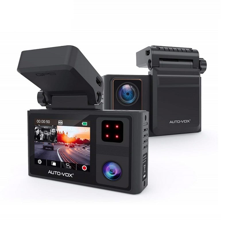 614zoGvymCL._SL1500_-1.jpg Dashcam Auto Vorne und Hinten mit eingebautem GPS, FHD 1080P Dual Dashcam – Bild 1