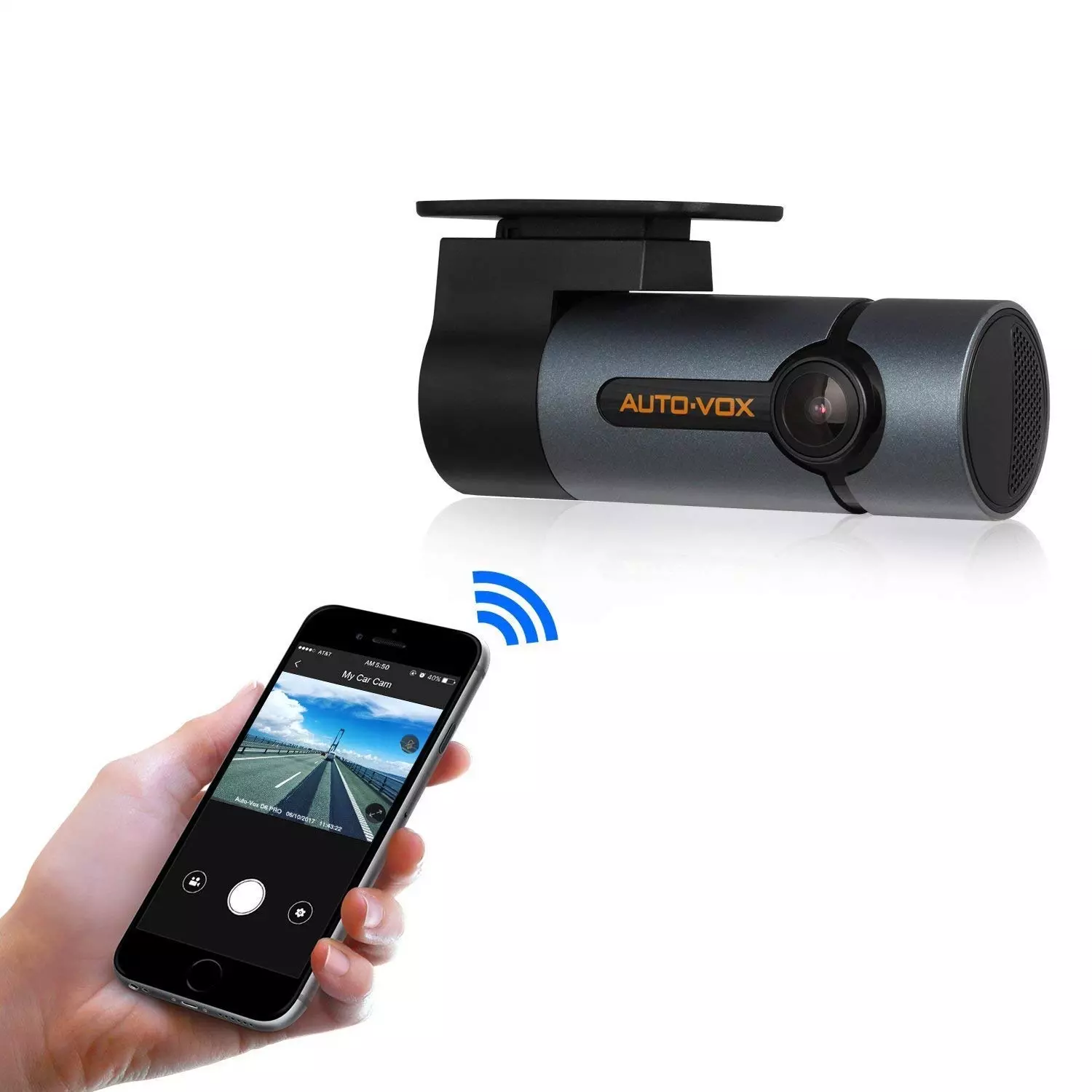 Auto Kamera WiFi FULL HD 1080P DVR 300°Bewegliches Objektiv Nachtsicht Auto Kamera WiFi FULL HD 1080P DVR 300°Bewegliches Objektiv Nachtsicht
