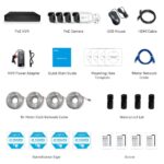 4K UHD 8 CH PoE Überwachungskamera Set, 4X 8 Megapixel Kameras – Bild 7