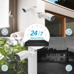 4K UHD 8 CH PoE Überwachungskamera Set, 4X 8 Megapixel Kameras – Bild 6