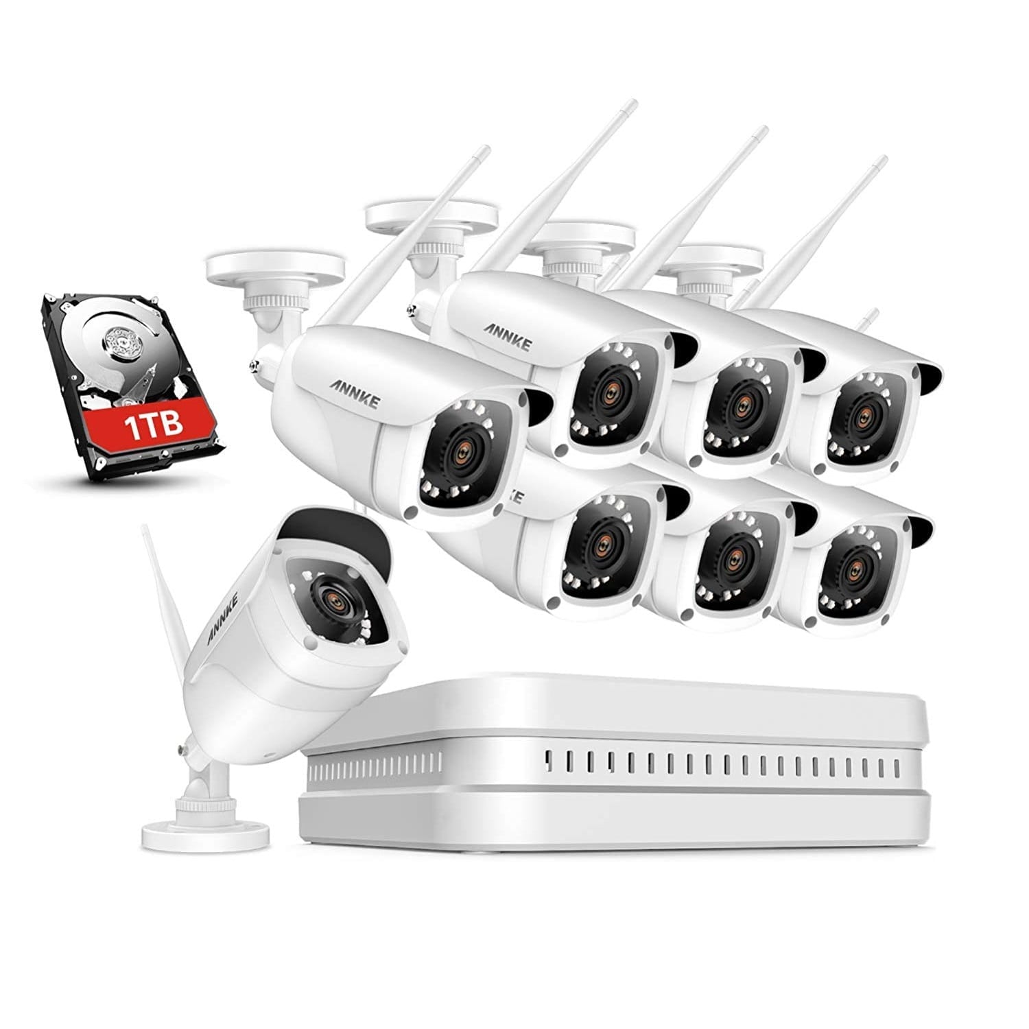 71M-RjbiroL._SL1500_-1-1.jpg 8CH Wireless Überwachungskamera System Set mit 1TB – Bild 1