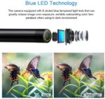 WiFi Endoskopkamera 2.0 Megapixel Halbsteife Kabel, Fernzugriff via Smartphone, Tablet – Bild 5