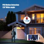 Full HD Aussen IP Sicherheitskamera + Integrierte Beleuchtung – Bild 3