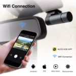 Auto Kamera WiFi FULL HD 1080P DVR 300°Bewegliches Objektiv Nachtsicht – Bild 2