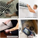 WiFi Endoskopkamera 2.0 Megapixel Halbsteife Kabel, Fernzugriff via Smartphone, Tablet – Bild 6