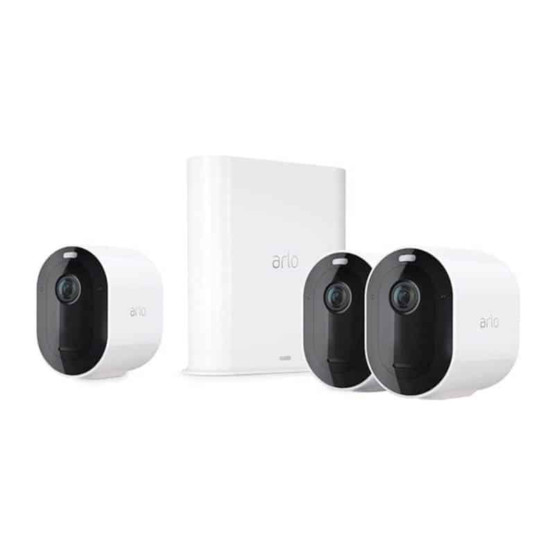 9juj Arlo Pro3 WLAN Überwachungskamera, 2K UHD, 3er Set – Bild 1
