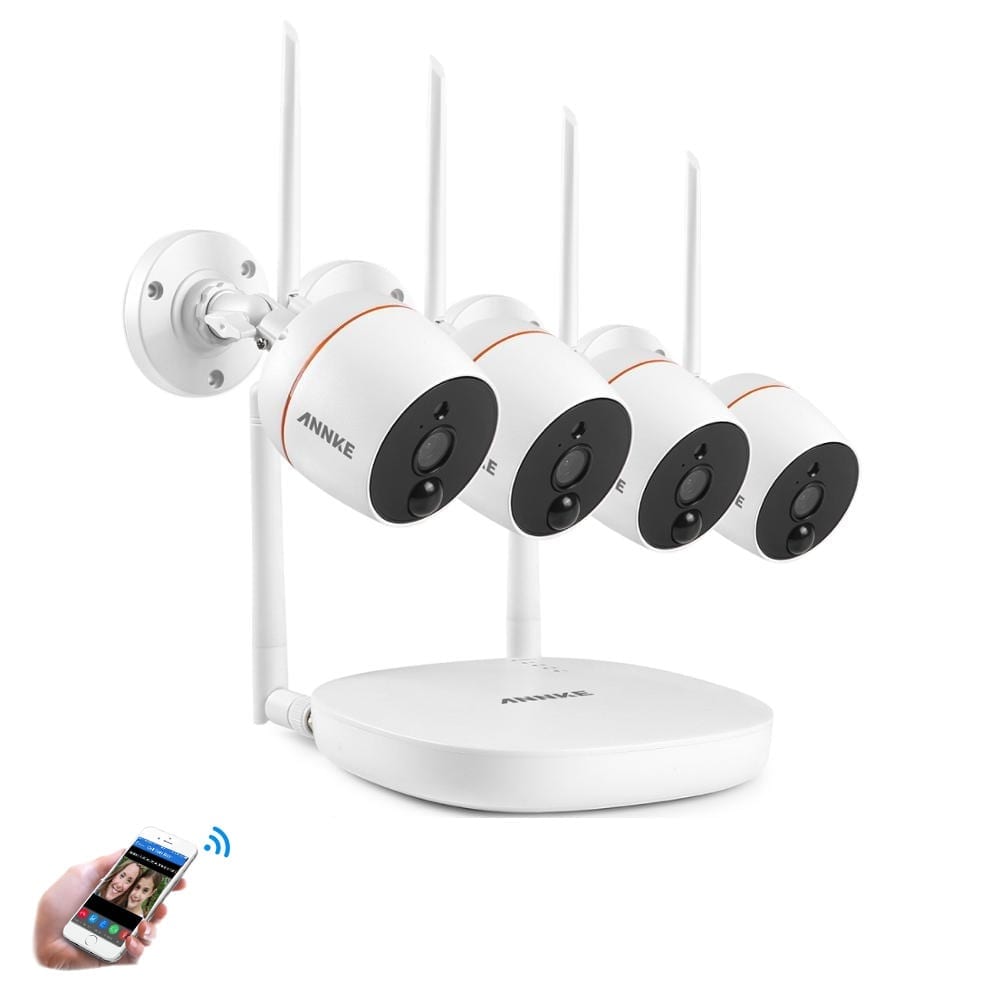 ANNKE-4CH-1080P-Wireless-Video-Security-System-WiFi-Mini-NVR-With-4PCS-IP-PIR-Camera-SD-6.jpg Mini Full HD 1080P Wlan Video NVR Überwachungskamera – Bild 1