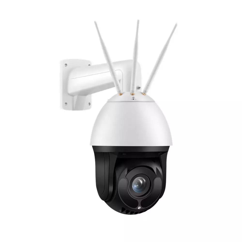 H8065b3d40ac243f68320c7b21f84f128W.webp 4G Stallkamera mit SIM-Karte (GPRS, GSM, UMTS / 4G) PTZ Dome für Aussen/Innen 30X Zoom, Zwei-wege Audio, TF 128GB Karte – Bild 1