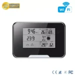 Wetterstation Wi-Fi 5.0 Megapixel Kamera mit Bewegungsmelder/Akku/Nachtsicht - LIVE Internet Streaming – Bild 6