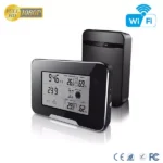 Wetterstation Wi-Fi 5.0 Megapixel Kamera mit Bewegungsmelder/Akku/Nachtsicht - LIVE Internet Streaming – Bild 2