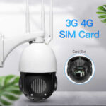 4G 5MP Kamera mit Gratis SIM-Karte für Aussen/Innen 20X Zoom, – Bild 2