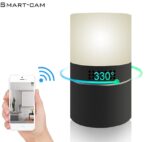 Nachtlampe 330° Wlan kamera 2,0-Megapixel mit Bewegungsmelder /Mikrofon/Zwei-Wege-Audio/ Kamera, Fernzugriff via App