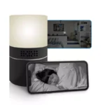 Nachtlampe 330° Wlan kamera 2,0-Megapixel mit Bewegungsmelder /Mikrofon/Zwei-Wege-Audio/ Kamera, Fernzugriff via App – Bild 6