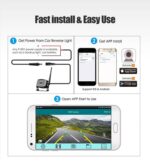 APP Wireless Wifi Rückfahrkamera, Wasserdicht, kompatibel mit iPhone / iPad und Android – Bild 6