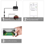 APP Wireless Wifi Rückfahrkamera, Wasserdicht, kompatibel mit iPhone / iPad und Android – Bild 7