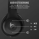 Beats Solo3 Kabellose Bluetooth On-Ear Kopfhörer – Apple W1 Chip, Bluetooth der Klasse 1, 40 Stunden Wiedergabe – Schwarz – Bild 4