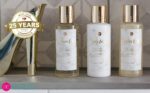 accentra MARBLE Badeset Geschenkset in wunderschönem, Pumps 4-teiliges Badeset Beautyset Pflegeset Duschset – Bild 3