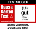 Philips HD7546/20 Gaia Filter-Kaffeemaschine mit Thermo-Kanne, schwarz/metall – Bild 7