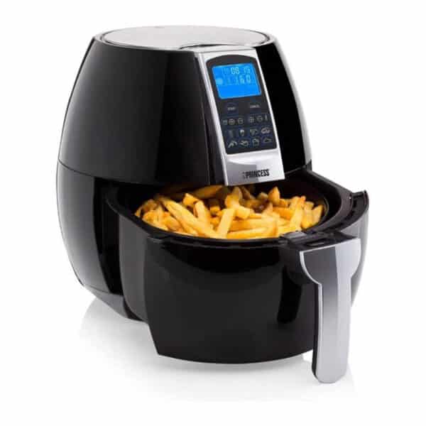 Princess XL Heissluftfritteuse mit 3,2 Liter, Digitalem Display, 8 Programme, 1500 Watt, Ohne Öl, Air Fryer - Aerofryer182020