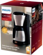 Philips HD7546/20 Gaia Filter-Kaffeemaschine mit Thermo-Kanne, schwarz/metall – Bild 6
