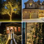 Litogo 12M 120 LED Solar Lichterkette Aussen Wasserdicht KupferDraht 8 Modus  Deko für Garten, Balkon, Terrasse, Tor, Hof, Hochzeit, Party – Bild 5