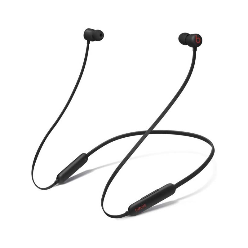 Kabellose Beats Flex In-Ear Kopfhörer – Apple W1 Chip, magnetische In-Ear Kopfhörer, Bluetooth Klasse 1, 12 Stunden Wiedergabe – Beats Black