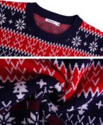 iClosam Herren und Damen Weihnachtspullover Lustige Strick Christmas Sweater Pullover mit Rundhalsausschnitt – Bild 5