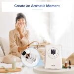 LEVOIT Ultraschall Luftbefeuchter 6L, Warm/Kalt Dampf 70 m² Humidifier mit 1-12H Timer, Feuchtesensor und Fernbedienung, Dual 360° drehbare Düsen, Aroma Diffusor für Baby Schlafzimmer – Bild 4
