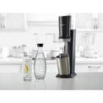 SodaStream Crystal 2.0, mit spülmaschinenfester Glasflasche für Ihr Sodawasser inkl. 1 Zylinder und 1 Glaskaraffe 0,6l – Bild 5