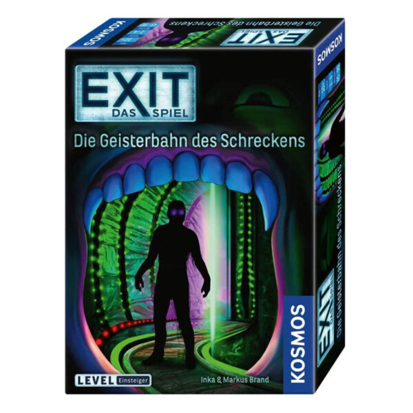 KOSMOS EXIT- Das Spiel- Die Geisterbahn des Schreckens, Level Einsteiger, Escape Room Spiel