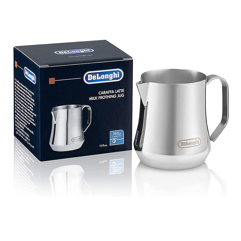 De'Longhi Milchkännchen DLSC060, 350 ml, Edelstahl