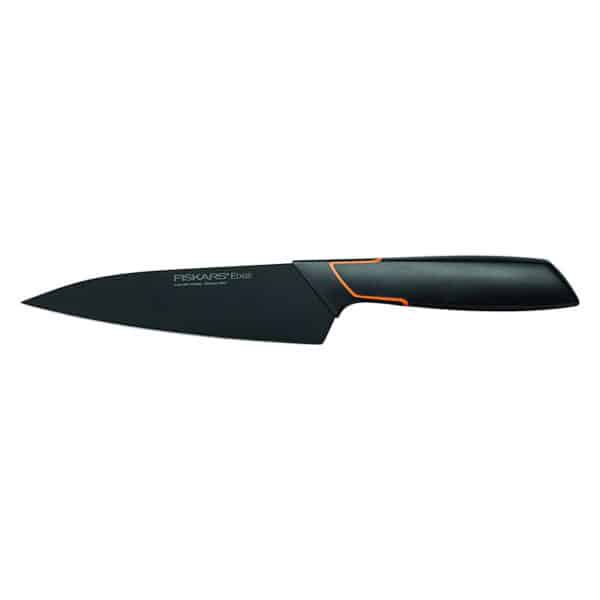 Fiskars Kochmesser, Modernes Design, Gesamtlänge 27 cm, Qualitätsstahl/Kunststoff, Edge, 1003095