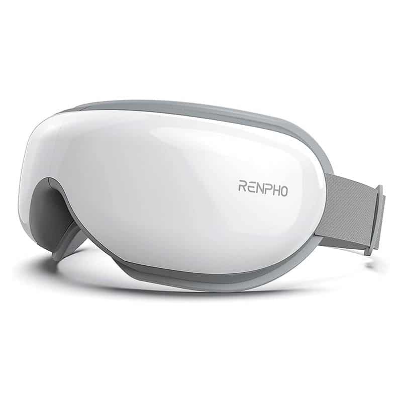 RENPHO Augenmassagegerät mit Wärme, Vibration und Musik über Bluetooth, Massagebrille hilft bei Augenringen und trockenen Augen, verbessert Schlafqualität, Weihnachtsgeschenke für die ganze Familie RENPHO Augenmassagegerät mit Wärme, Vibration und Musik über Bluetooth, Massagebrille hilft bei Augenringen und trockenen Augen, verbessert Schlafqualität, Weihnachtsgeschenke für die ganze Familie