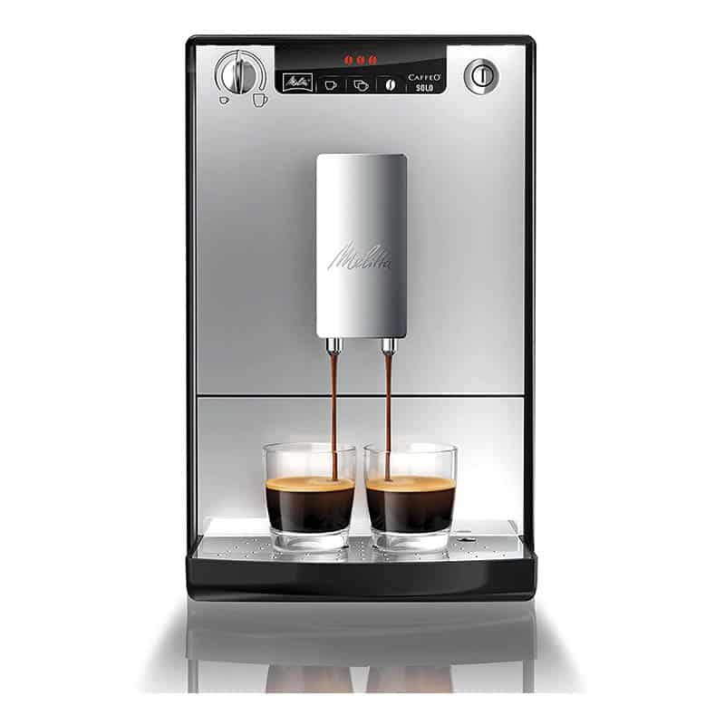 Melitta Caffeo Solo E950-103 Schlanker Kaffeevollautomat mit Vorbrühfunktion | 15 Bar | LED-Display | höhenverstellbarer Kaffeeauslauf | Herausnehmbare Brühgruppe Melitta Caffeo Solo E950-103 Schlanker Kaffeevollautomat mit Vorbrühfunktion | 15 Bar | LED-Display | höhenverstellbarer Kaffeeauslauf | Herausnehmbare Brühgruppe