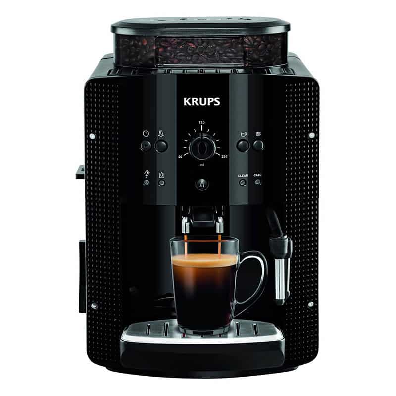 Krups Essential EA810870 Kaffeevollautomat | Espresso und Kaffee | mit CappucinoPlus- Milchdüse | individuell einstellbar | Schnelles Aufheizen | verstellbarer Kaffeeauslauf Krups Essential EA810870 Kaffeevollautomat | Espresso und Kaffee | mit CappucinoPlus- Milchdüse | individuell einstellbar | Schnelles Aufheizen | verstellbarer Kaffeeauslauf