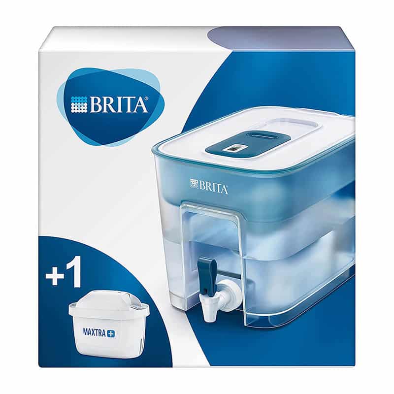 BRITA Wasserfilter-Station Flow inkl. 1 MAXTRA+ Filterkartusche – XXL Tischwasserfilter mit Zapfhahn reduziert Kalk, Chlor und leitungsbedingt vorkommende Metalle wie Kupfer &Blei im Leitungswasser BRITA Wasserfilter-Station Flow inkl. 1 MAXTRA+ Filterkartusche – XXL Tischwasserfilter mit Zapfhahn reduziert Kalk, Chlor und leitungsbedingt vorkommende Metalle wie Kupfer &Blei im Leitungswasser