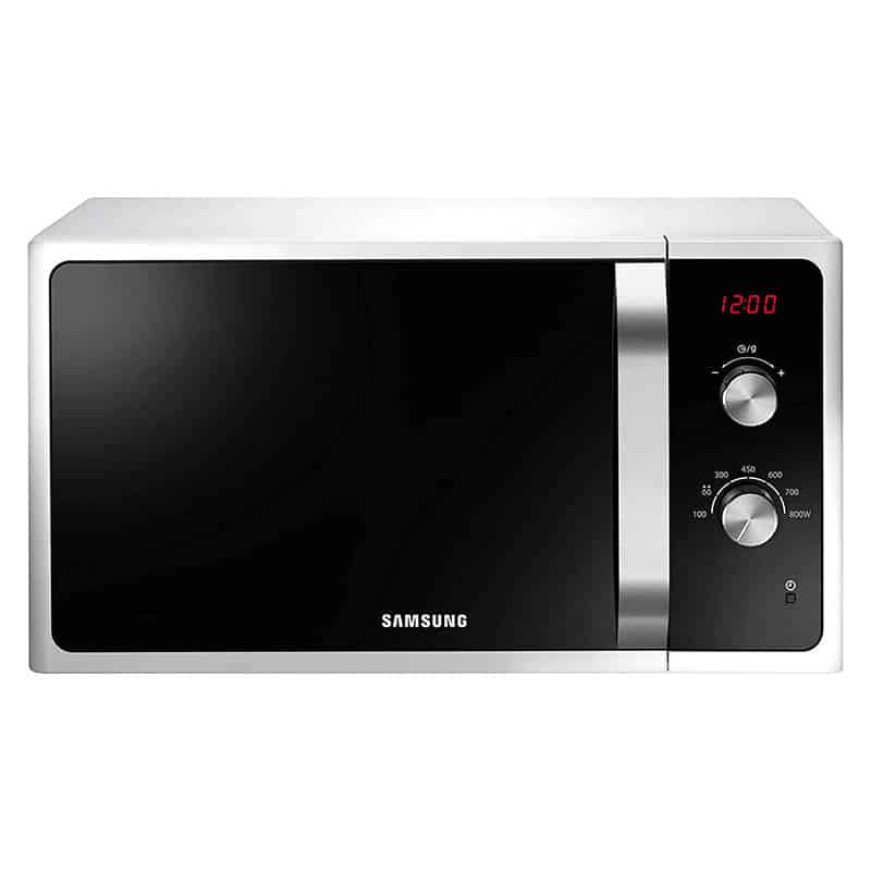 Samsung MW3500K Mikrowelle MS2AK3515AS/EG / 800 W / 23 L Garraum / 48,9 cm Breite / Kratzfester Keramik-Emaille-Inneraum / QuickDefrost Auftauprogramme Samsung MW3500K Mikrowelle MS2AK3515AS/EG / 800 W / 23 L Garraum / 48,9 cm Breite / Kratzfester Keramik-Emaille-Inneraum / QuickDefrost Auftauprogramme