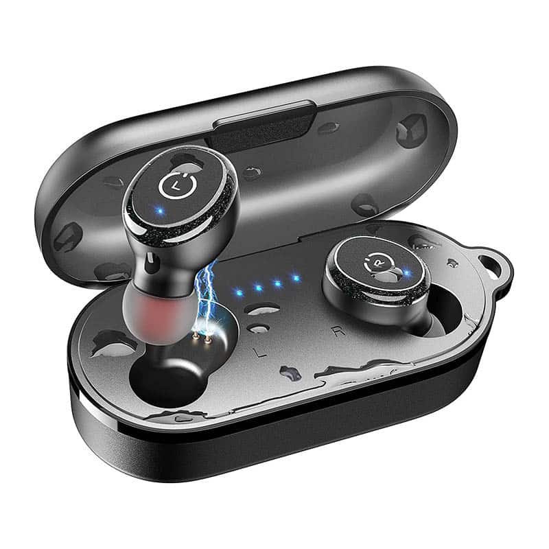 TOZO T10 Bluetooth Kopfhörer Kabellos In Ear Ohrhörer Sport Bluetooth 5.0 IPX8 Wasserdicht Headset mit kabellosem Ladecase Mikrofon Premium Sound Bass TOZO T10 Bluetooth Kopfhörer Kabellos In Ear Ohrhörer Sport Bluetooth 5.0 IPX8 Wasserdicht Headset mit kabellosem Ladecase Mikrofon Premium Sound Bass